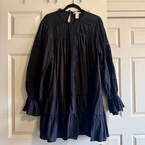 H&M Lace Trimmed Dress